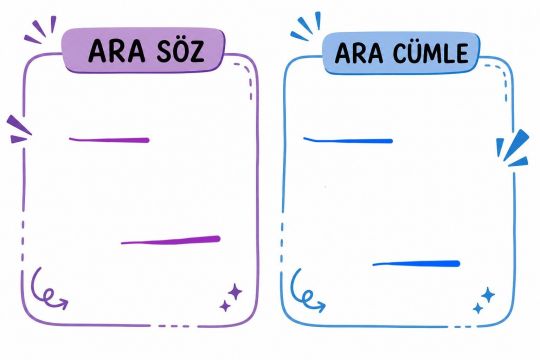 ARA SÖZ VE ARA CÜMLE